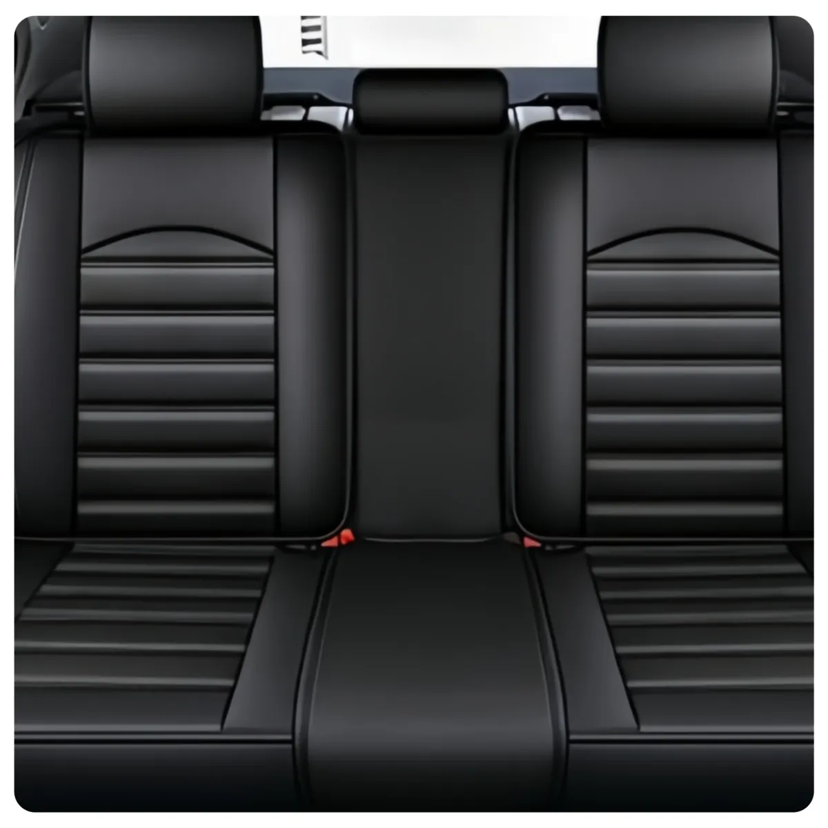 VIDA BUENAS - Kit Funda Cubre Asiento Cuero Completo Auto Premium Luxury