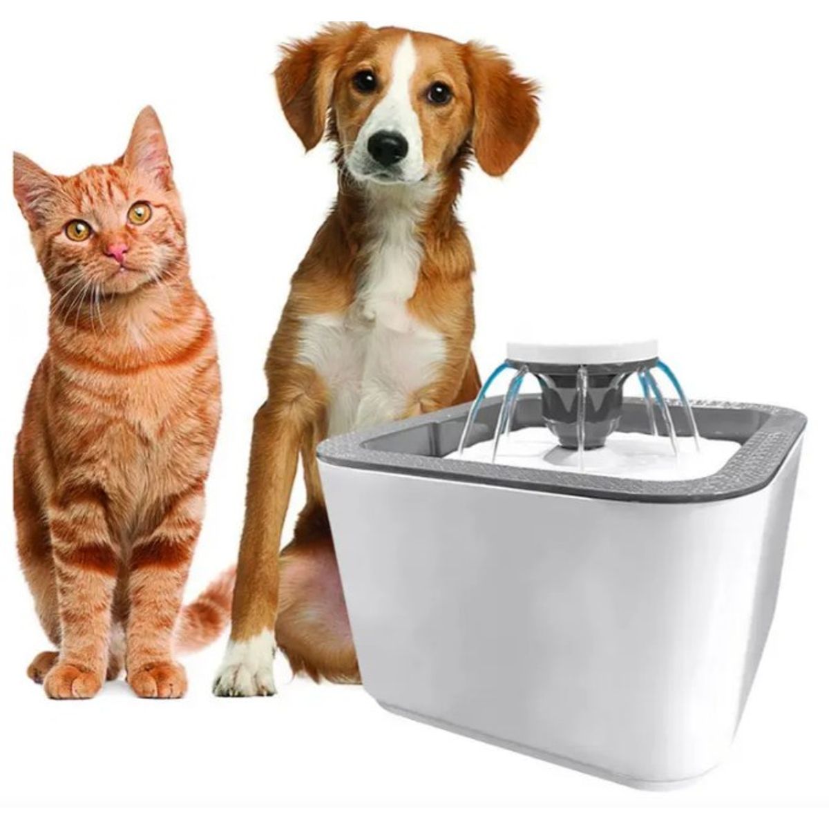 OEM - Fuente Bebedero para Gatos y Perros Bowl de Agua para Mascotas