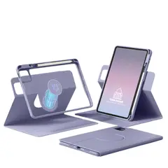 TECNOPALACE - Funda Libro Rotativa 360 Para Huawei MatePad 11.5 / Air 11.5 / 11.5s - Morado Oscuro