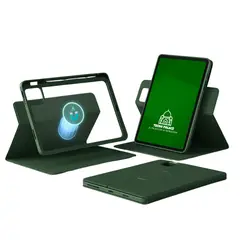 TECNOPALACE - Funda Libro Rotativa 360 Para Xiaomi Pad 6 / 6Pro - Verde Oscuro