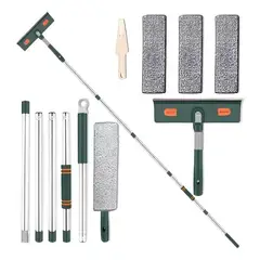 UMEXUS - Limpiacristales Desmontable De 5 Secciones, Longitud72-226cm