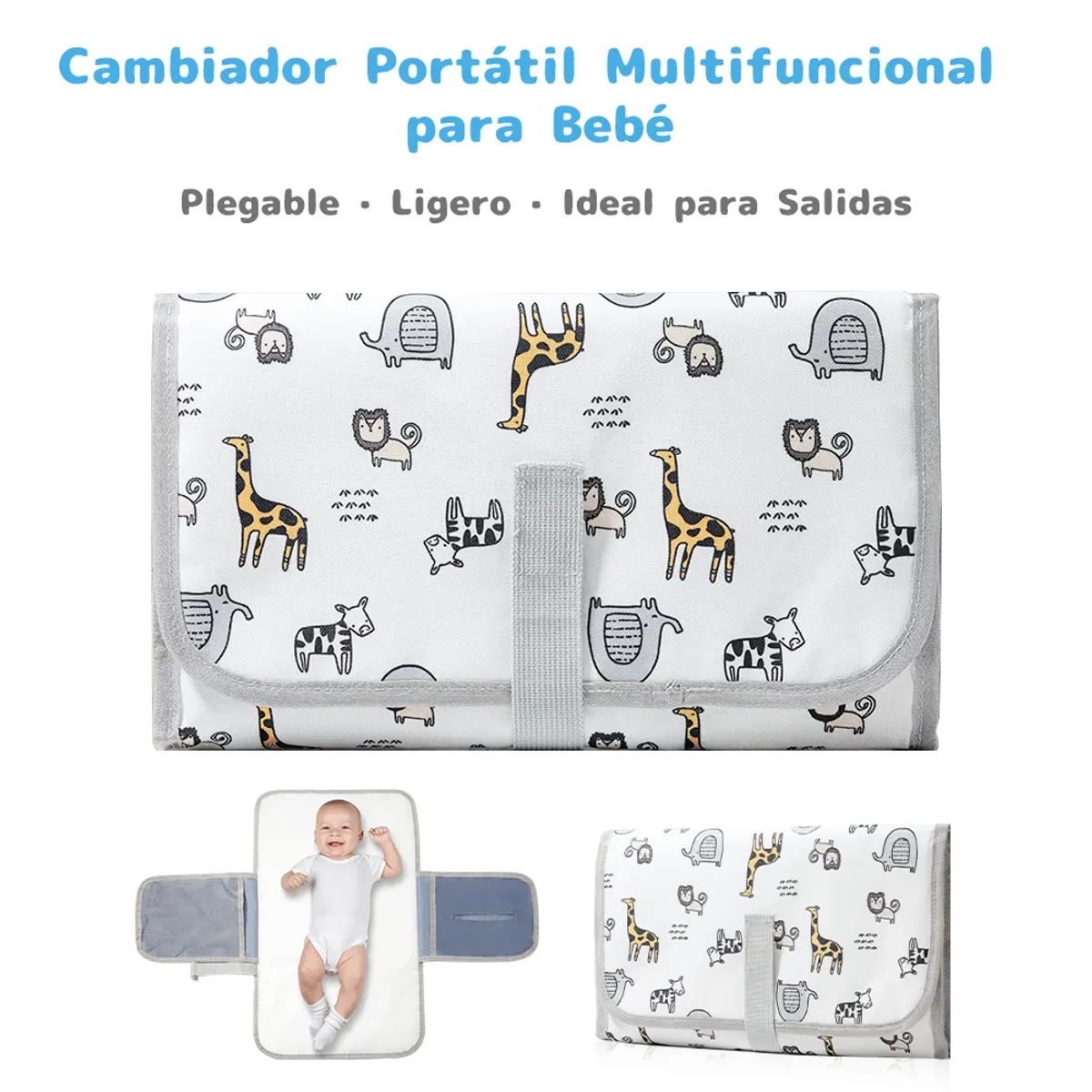 ZSPK - Cambiador Portátil para Bebé Multifuncional