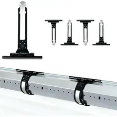 KUANGYE - 6 Tirantes Fleje Flecha Para Persiana De Aluminio Exterior