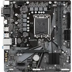 GIGABYTE - Placa Madre H610M H V2 DDR4 Compatible con CPU 12th Gen Core 12400F