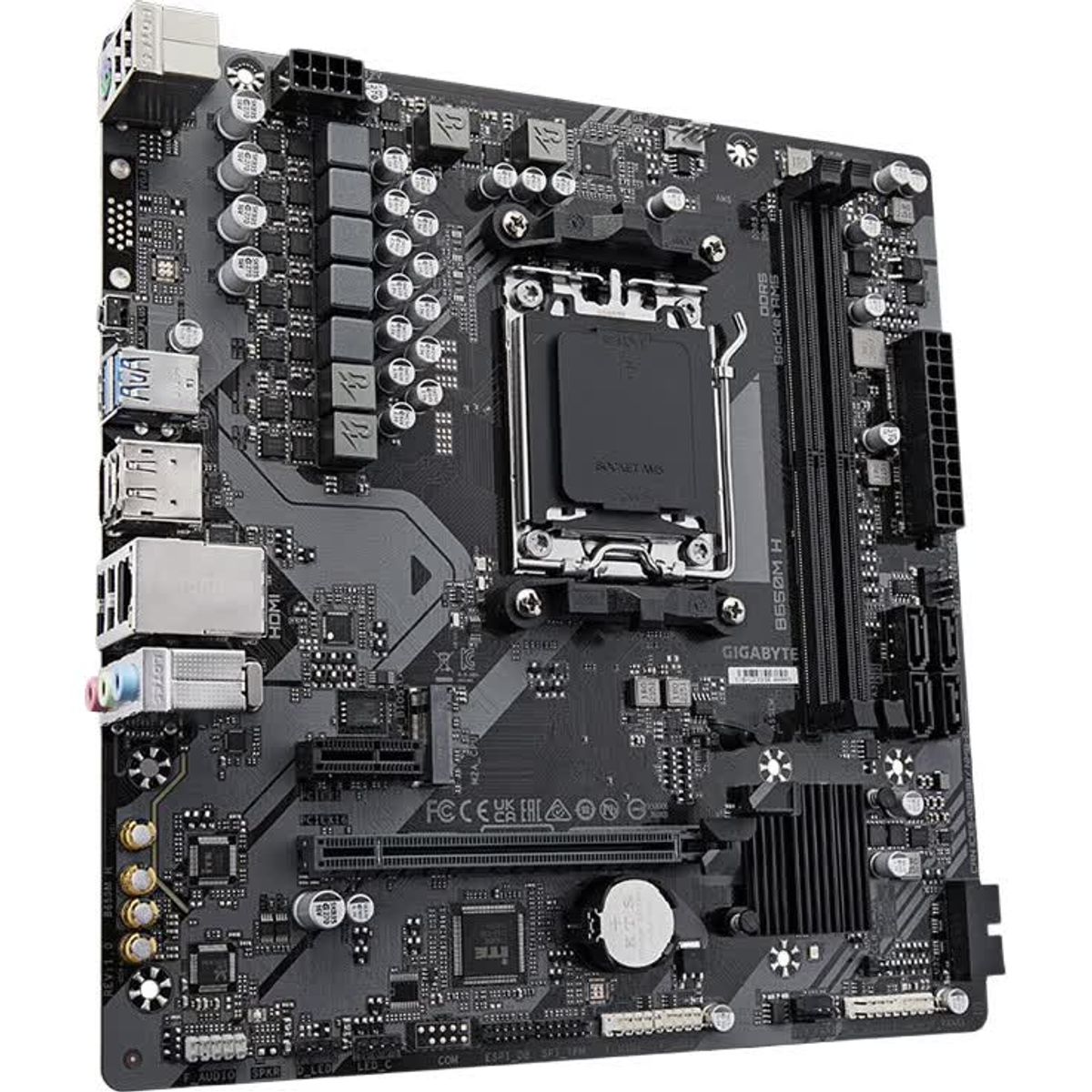 GIGABYTE - Placa Madre A520M DS3H V2 Compatible con CPU 5600G57005800 3600 AMD A520 Socket AM4