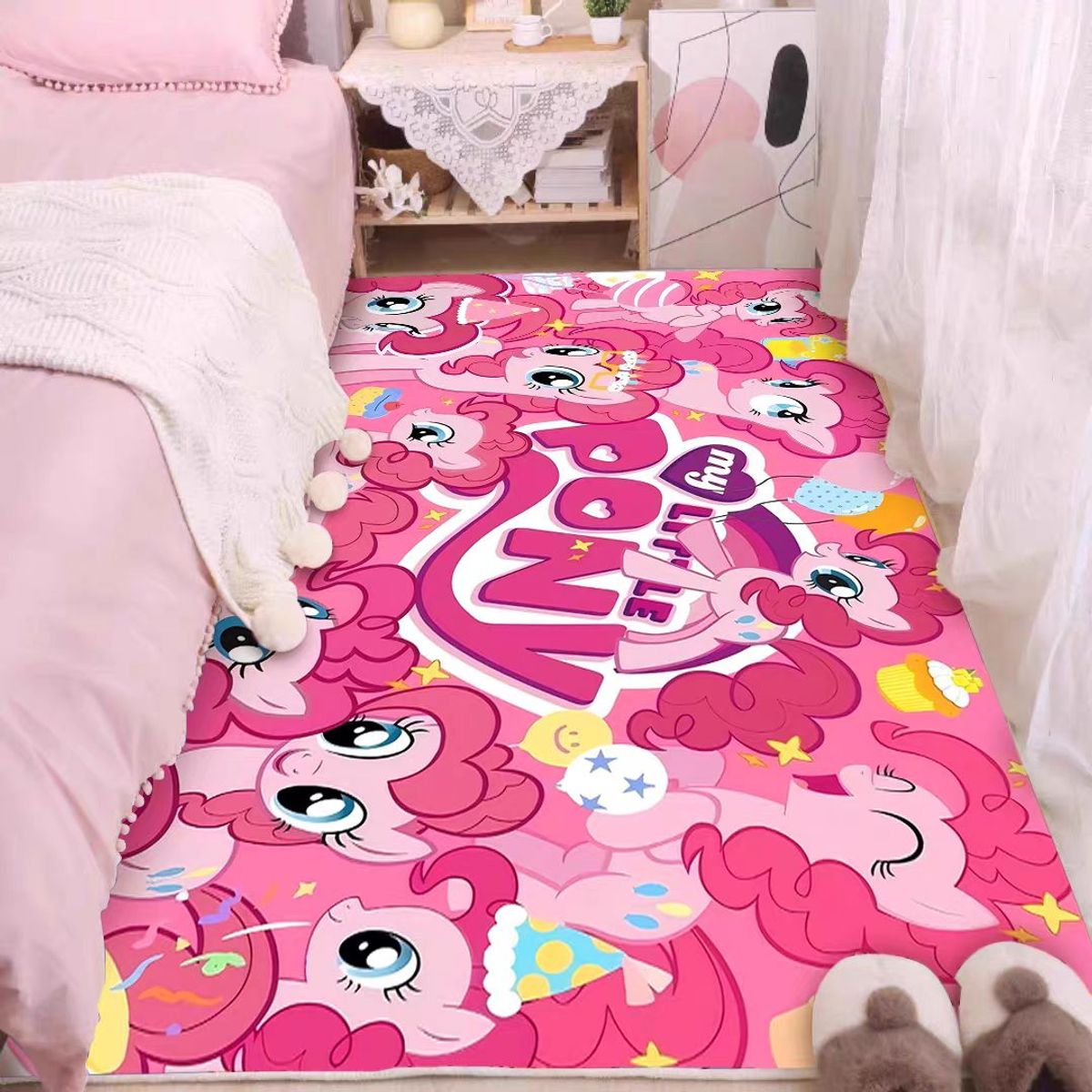 GENERICO - Alfombra Infantil Premium - Diseño My Little Pony 120x170 cm. Gbea