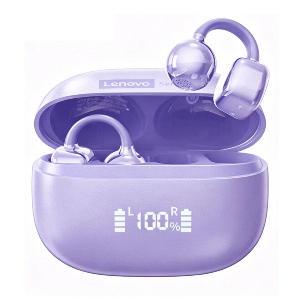 LENOVO - Audífonos Lenovo Clip Plus RS119 TWS  Bluetooth 6.0