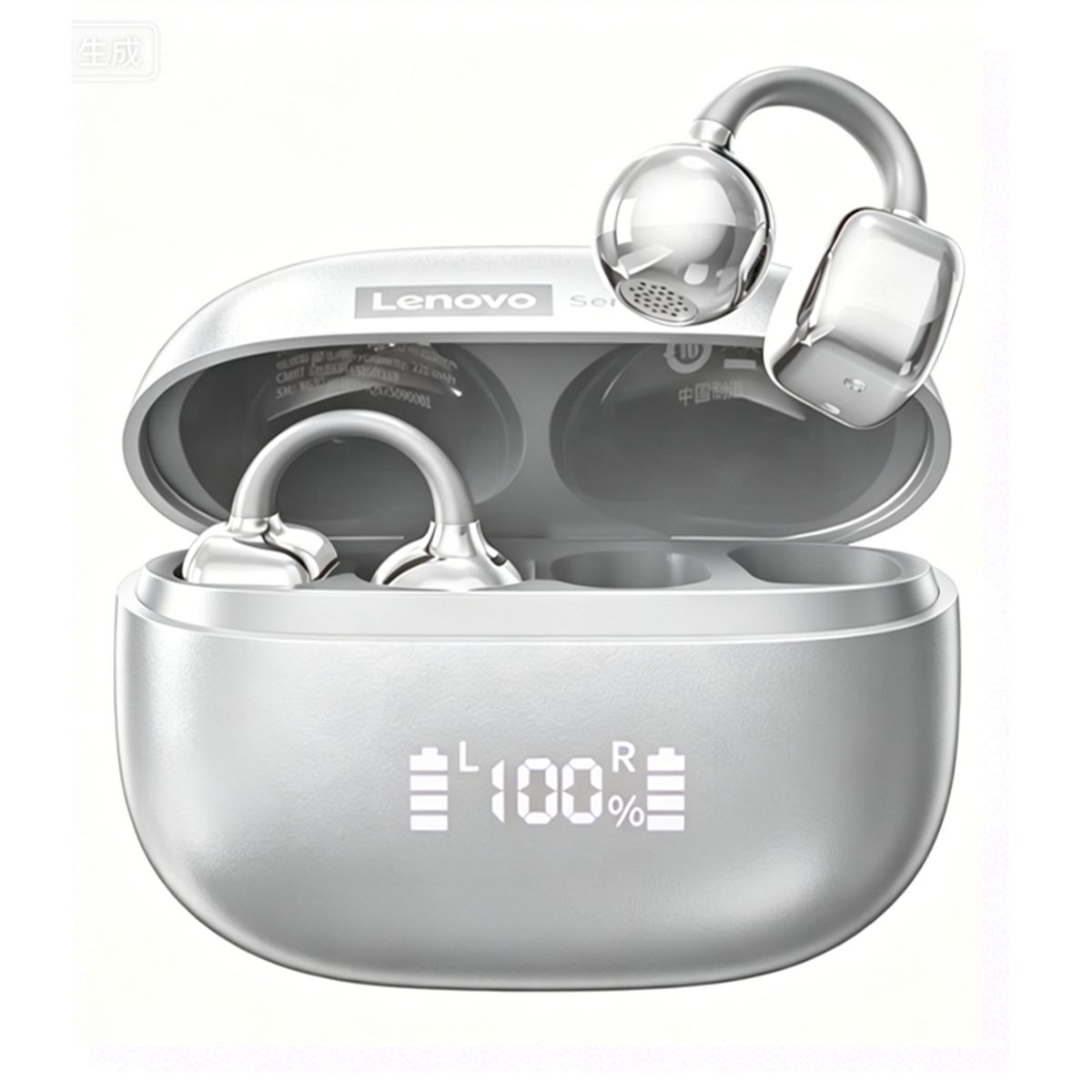 LENOVO - Audífonos Lenovo Clip Plus RS119 TWS  Bluetooth 6.0