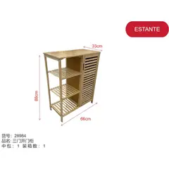 GENERICO - Mueble (4 NIVLES CON GAVETERO) 28984