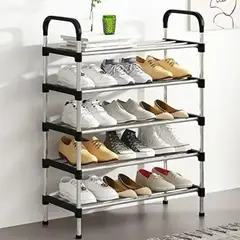 GENERICO - Organizador de Zapatos 5 Niveles Negro