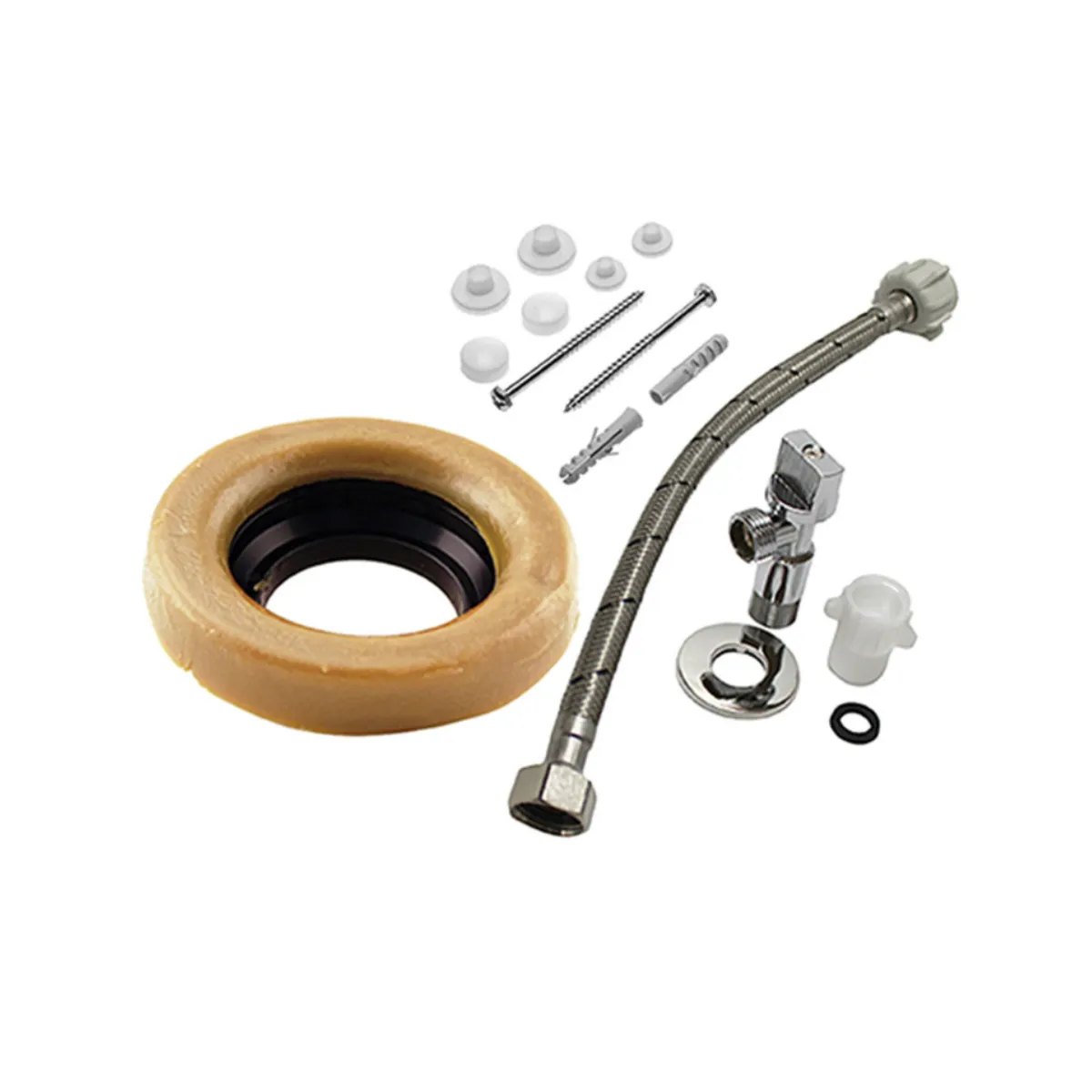 GENERICO - Kit de Instalación para Inodoro Taza WC Grifix