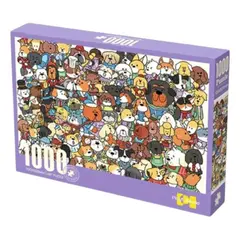 GENERICO - Rompecabezas 1000 Pcs Fiesta Perros PlayFulMario