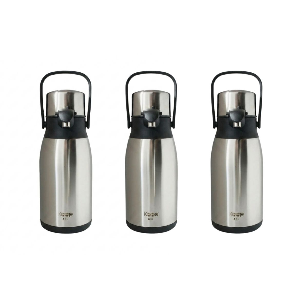 KEEP - Termo Sifon 3.0 Litros Acero Inoxidable