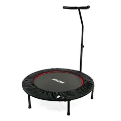 CRUSEC - Trampolín Fitness 1,02 m con Barra Ejercicio Resistente