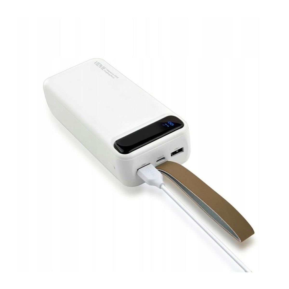 GENERICO - Power Bank Portátil LED 30000 mAh USB Tipo C