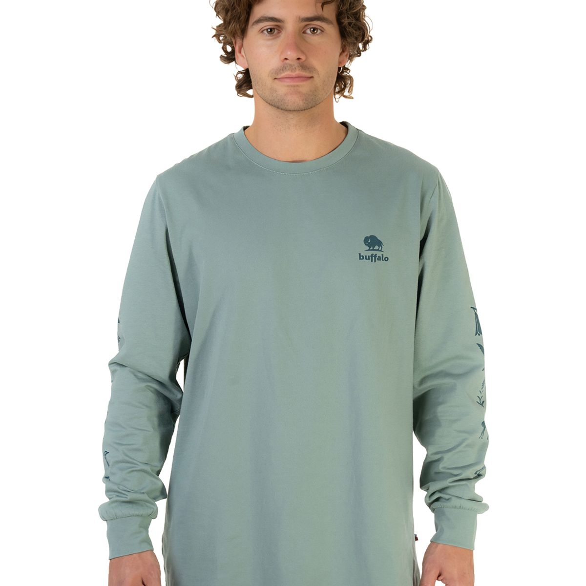 BUFFALO CHILE - Polera Manga Larga Tierra Sur Hombre Buffalo