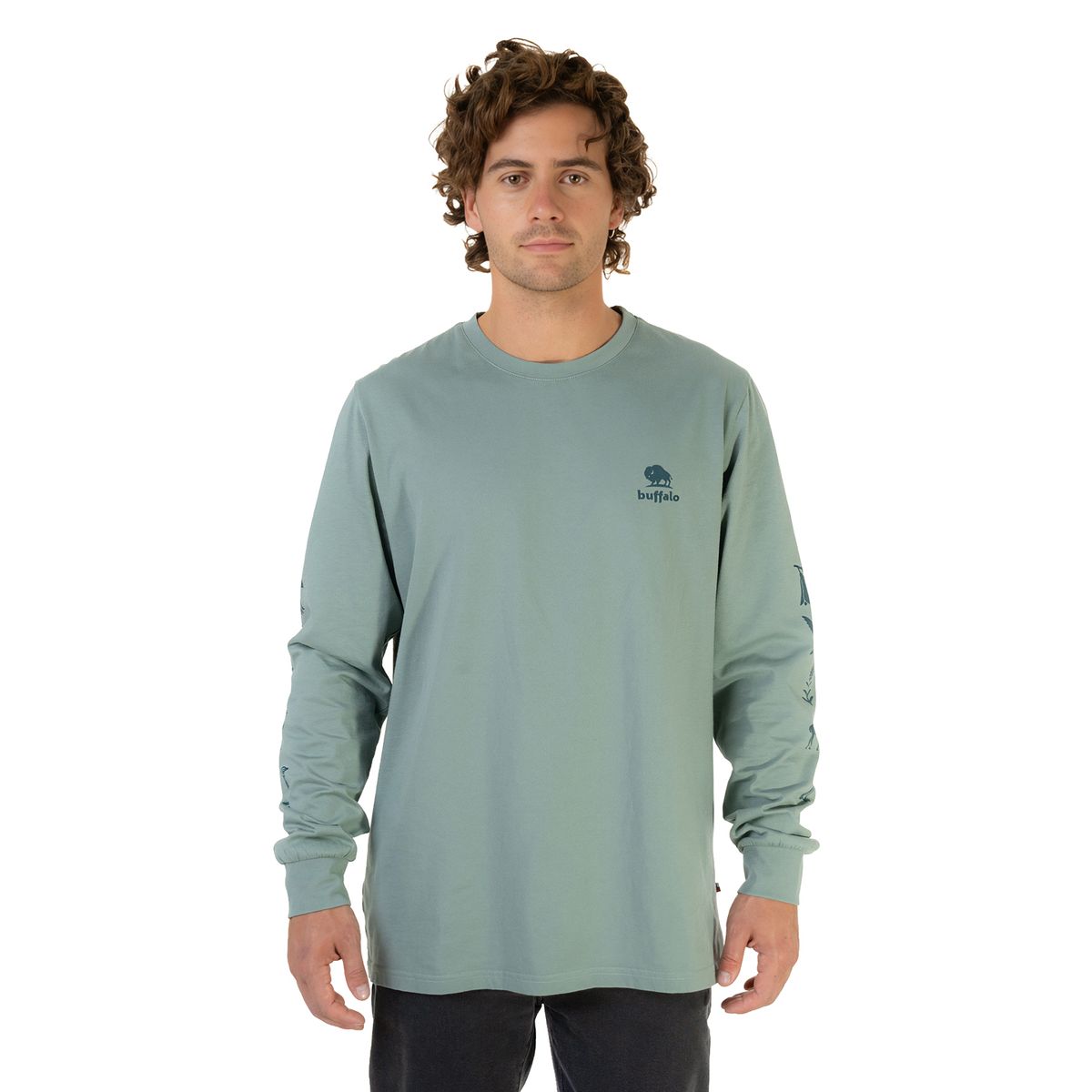 BUFFALO CHILE - Polera Manga Larga Tierra Sur Hombre Buffalo