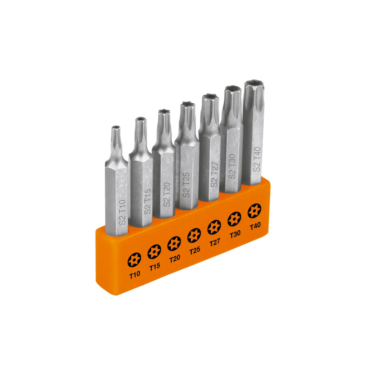 TRUPER - Juego Puntas Torx 2 Pulgadas 7 Piezas Truper