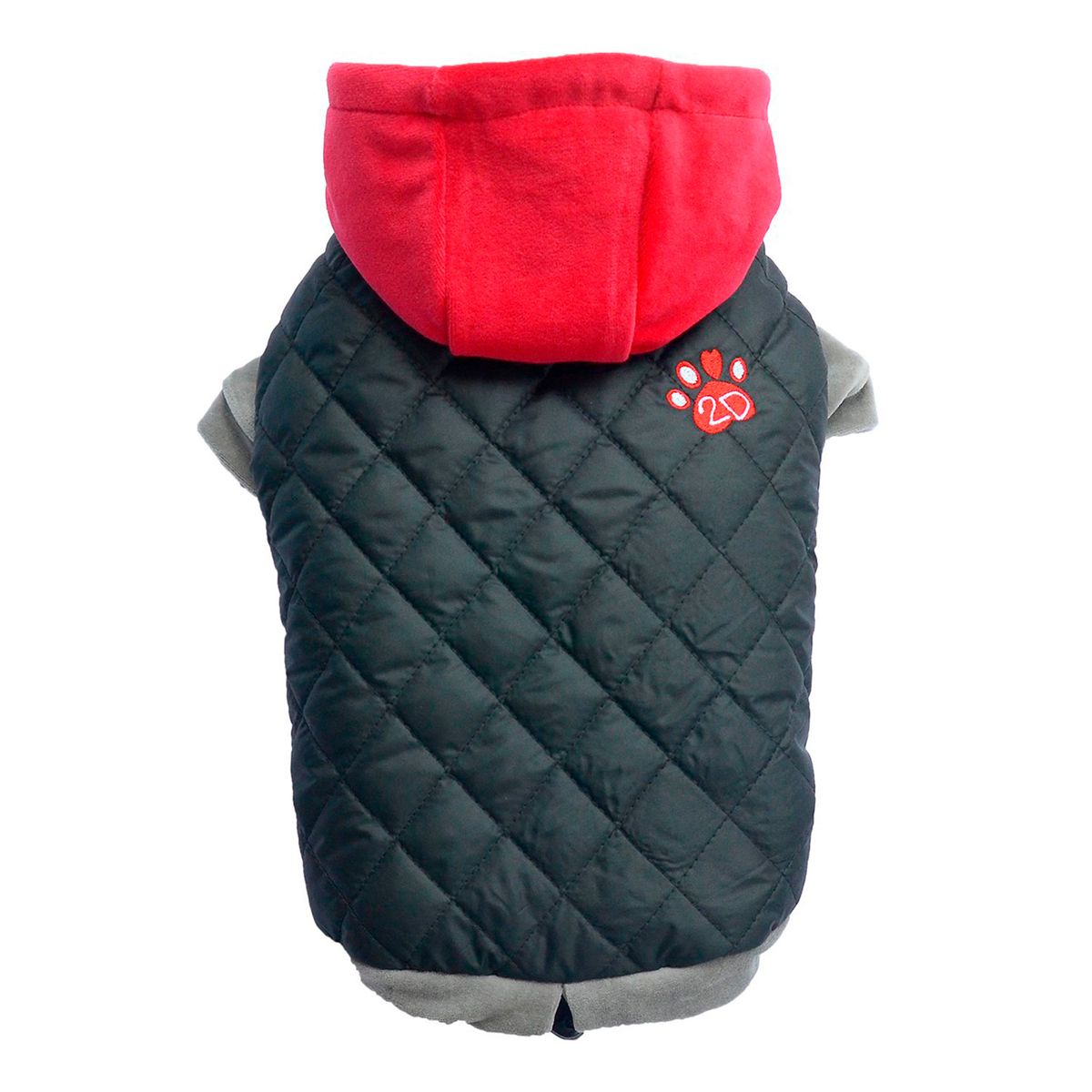 CAMON - PARKA POLAR IMPERMEABLE NEGRA GORRO- XL