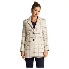 LORENZO DI PONTTI - Abrigo Manga Larga Mujer Beige