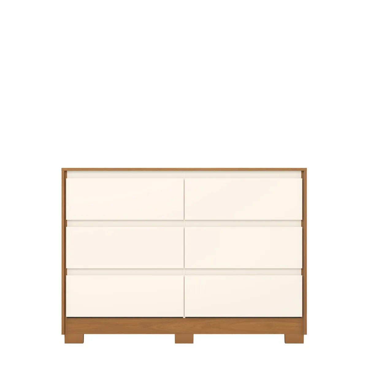 HOME MOBILI - Cómoda Arcadia 6 Cajones Off White