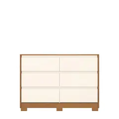 HOME MOBILI - Cómoda Arcadia 6 Cajones Off White