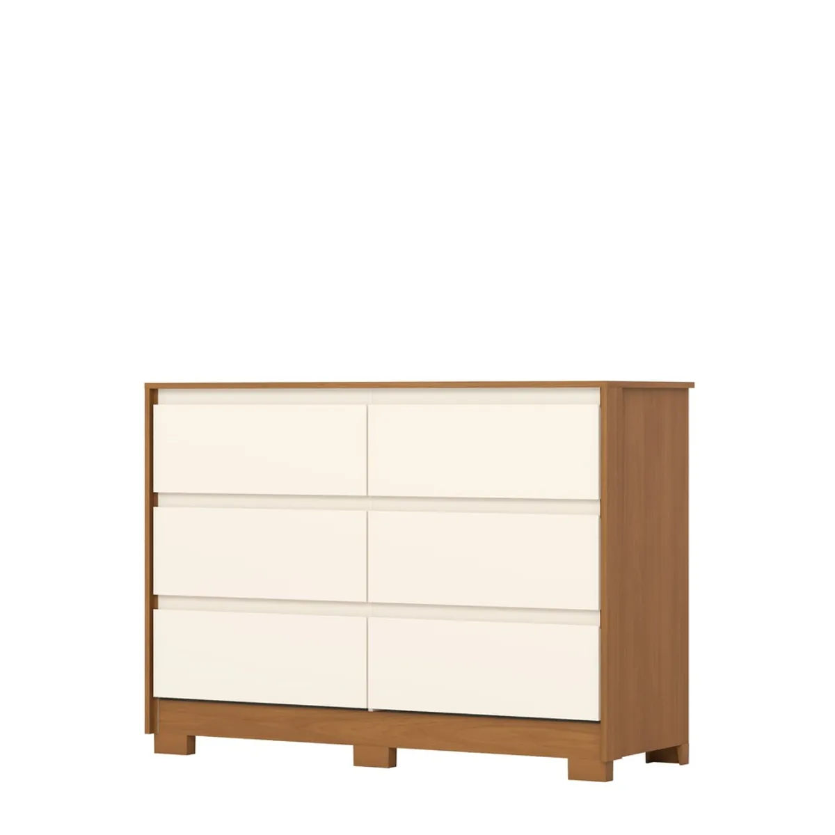 HOME MOBILI - Cómoda Arcadia 6 Cajones Off White