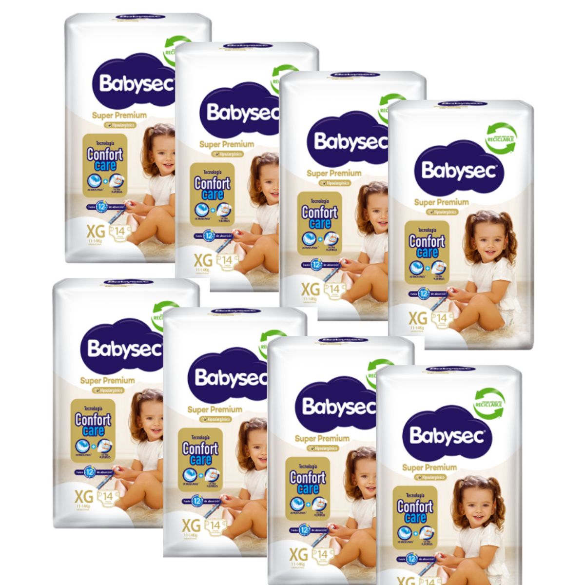 BABYSEC - Pañales Babysec Super Premium 112 pañales
