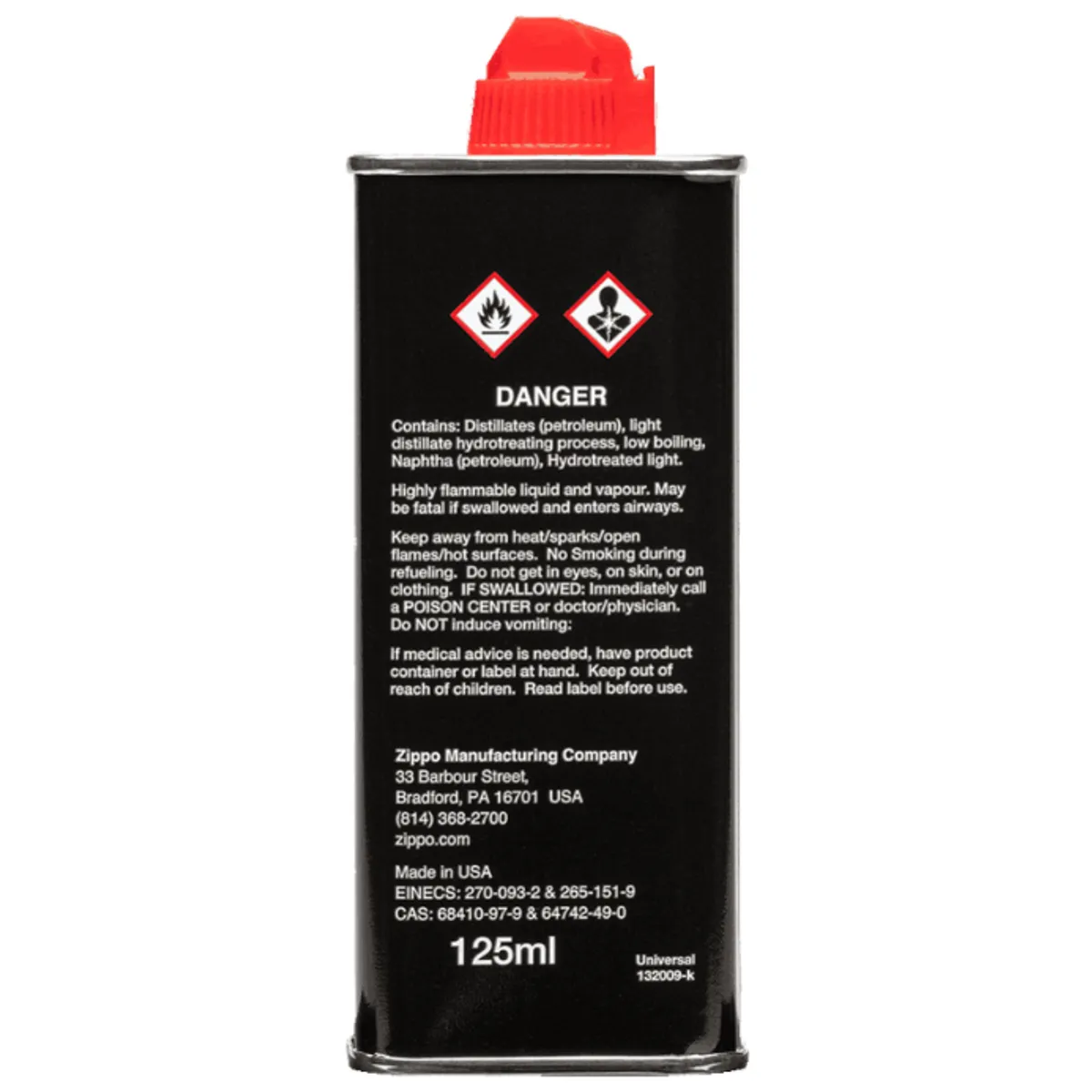 ZIPPO - Bencina Zippo Recarga Encendedor 125ml