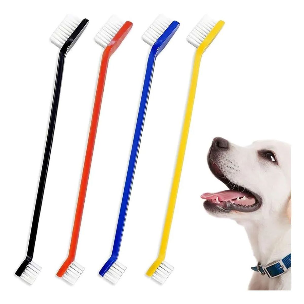 METALFER - Cepillo De Dientes Para Mascota