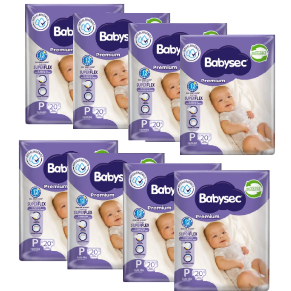 BABYSEC - Pañales Babysec Premium 160 pañales