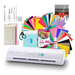 SILHOUETTE - Kit Cameo 5 Alpha Plotter Full Insumos y regalos Ag24