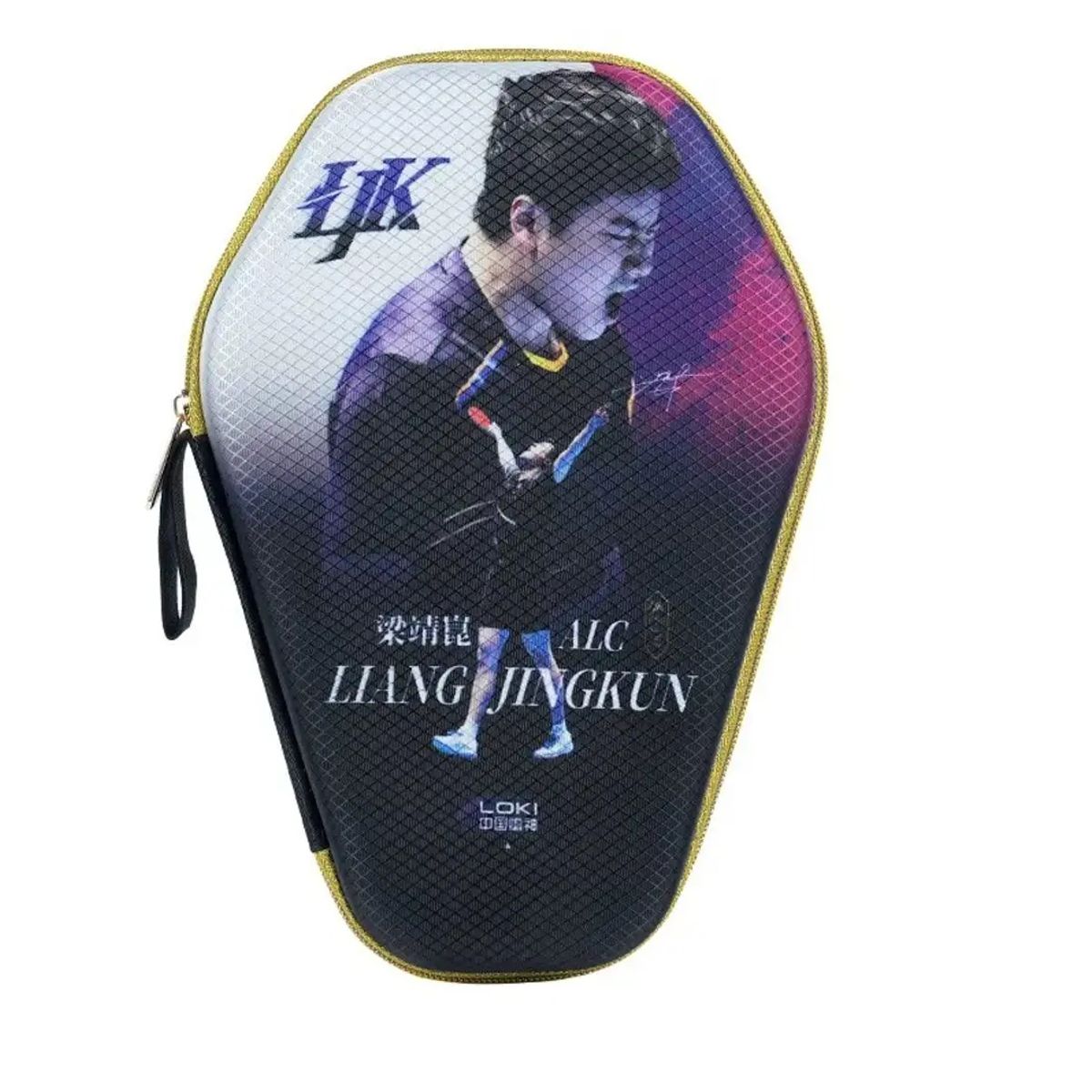 LOKI - Estuche Funda Dura Premium Paleta Ping Pong Tenis De Mesa