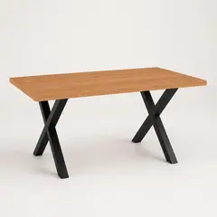 SPACE HOME - Mesa de Comedor para 6 Personas, Diseño Moderno y Atemporal