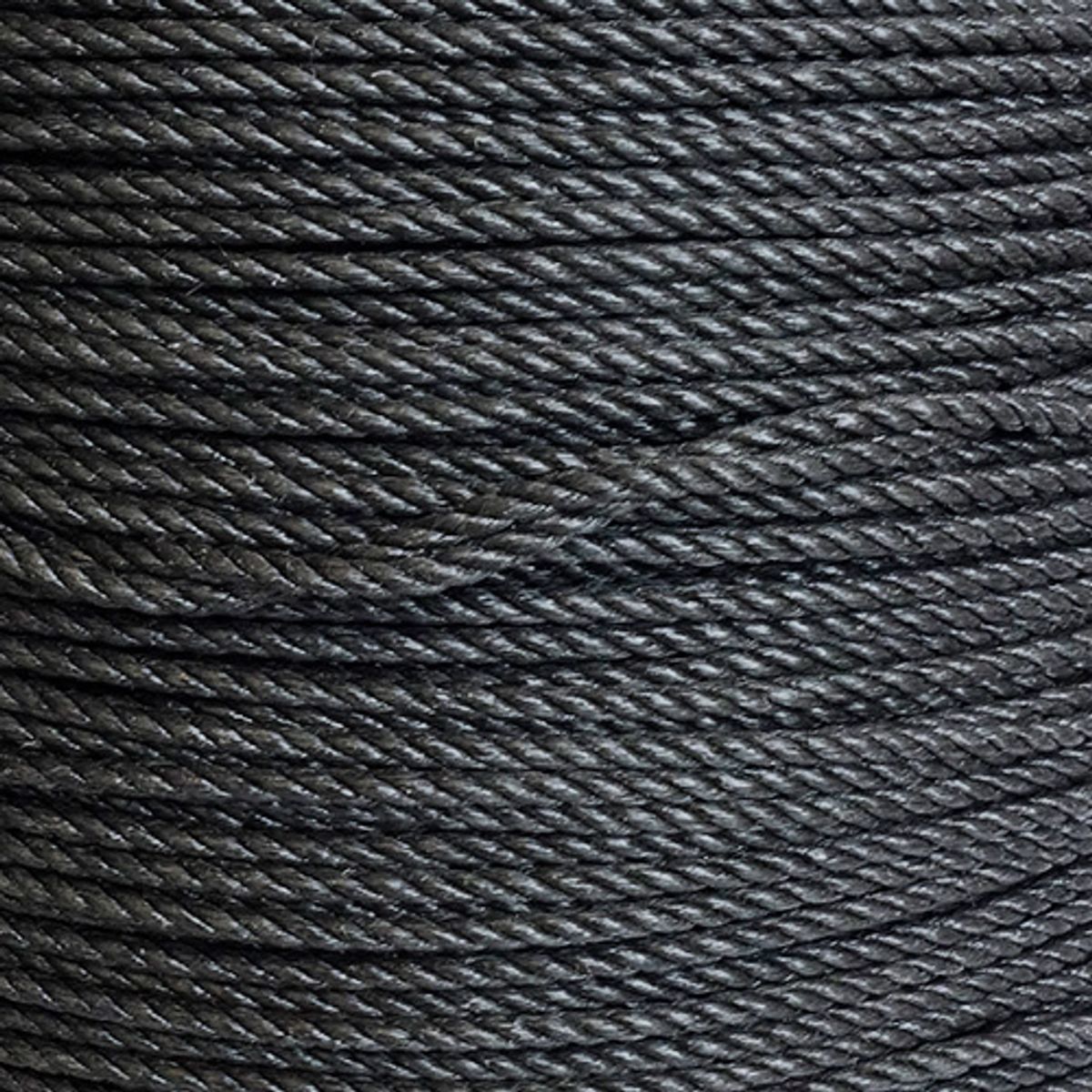 MARIENBERG - Cuerda Rafía de 5kg aprox 4mm Negro con Filtro UV 1 unidad