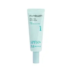 NUMBUZIN - Esencia Solar Protectora No. 1 - Filtro Transparente SPF 50+