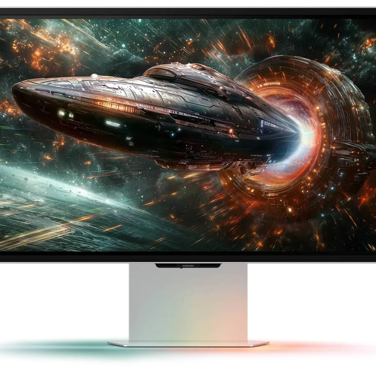 SAMSUNG - Monitor Gamer Samsung Odyssey 3D G90XF 27?, 4K UHD, 165 Hz, 3D