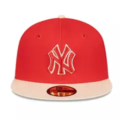 NEW ERA - Jockey Gorra 59Fifty Yankees Mlb Soul Xmas Rojo