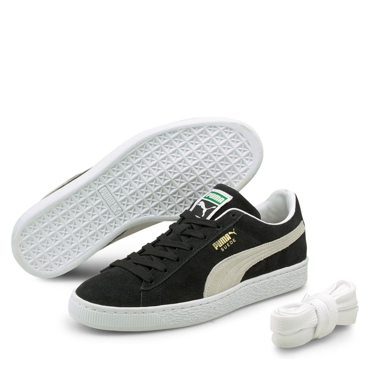 PUMA - Suede Classic XXI Zapatilla Urbana Hombre Negro Puma