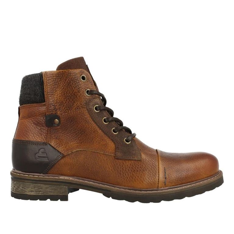 Botines Hombre Cuero Jones-6-58 Brandy