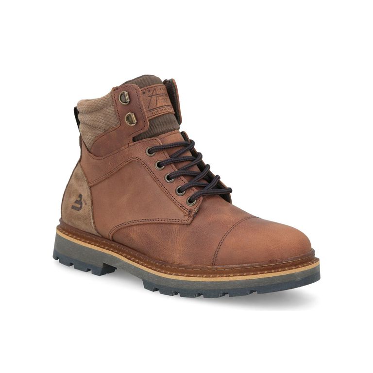 Botines Hombre Cuero Norbury-6-67 Brandy