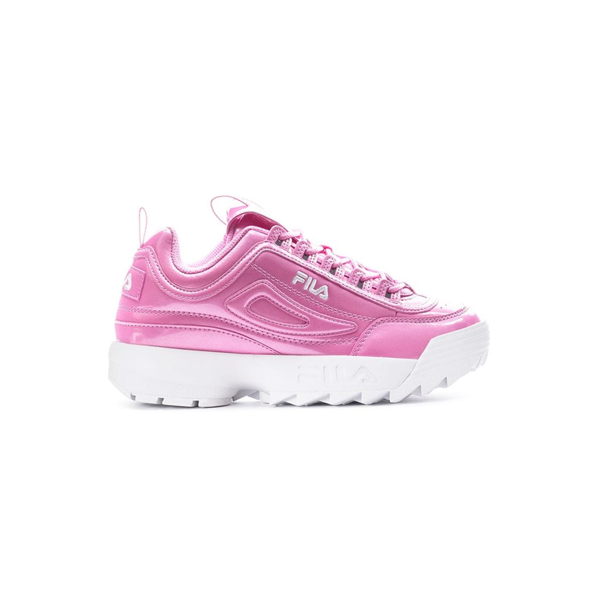 FILA - Zapatilla Fila Disruptor Il Premium Metallic Mujer Rosado