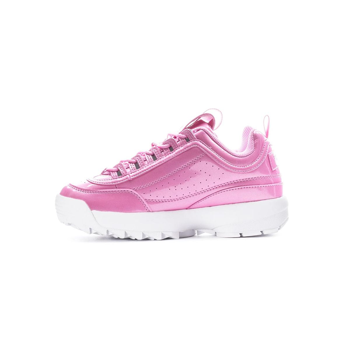 FILA - Zapatilla Fila Disruptor Il Premium Metallic Mujer Rosado