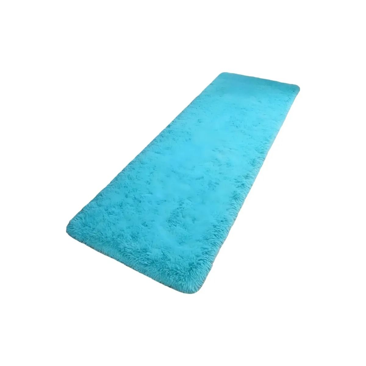 GENERICO - ALFOMBRA BAJADA DE CAMA PASILLERA CELESTE
