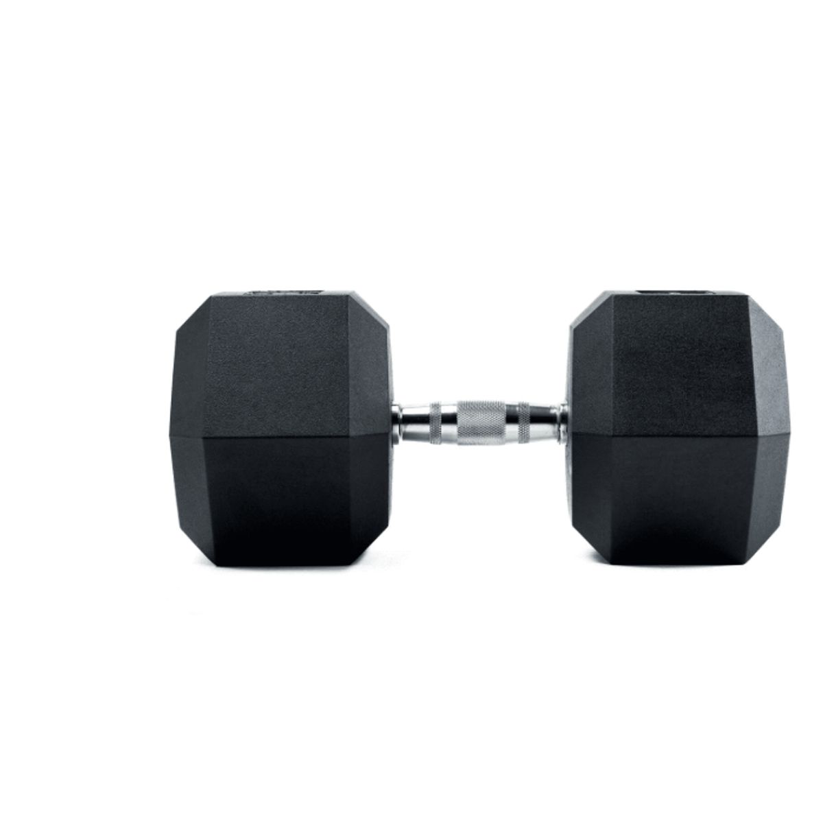 BASKO FITNESS - Mancuerna Hexagonal De Caucho Unidad 35 Kg