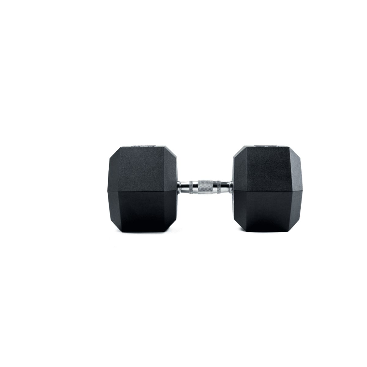 BASKO FITNESS - Mancuerna Hexagonal De Caucho Unidad 35 Kg