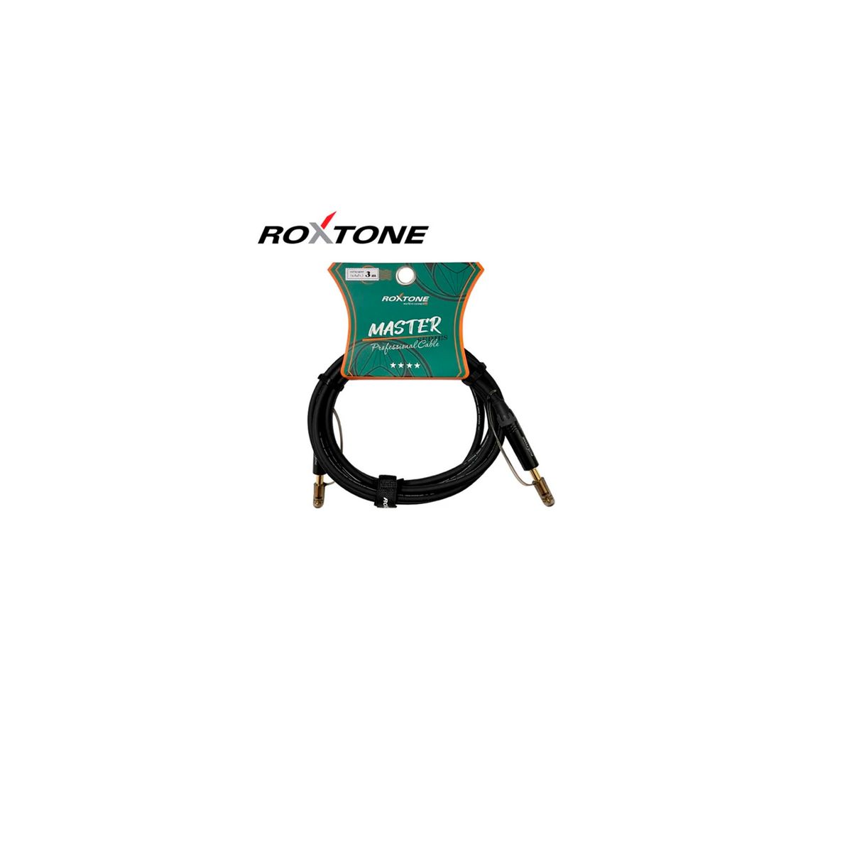 ROXTONE - Cable de Instrumento 3 M ROXTONE MGJJ110L0030-BK