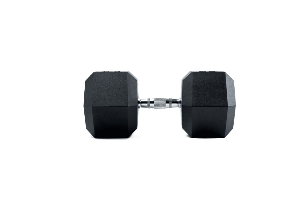 Mancuerna Hexagonal De Caucho Unidad 30 Kg