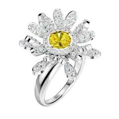 SWAROVSKI - Anillo Mujer Eternal Flower 5534936 Talla 52