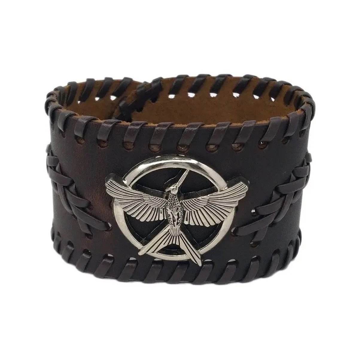 GENERICO - Brazalete Cuero Hombre Águila